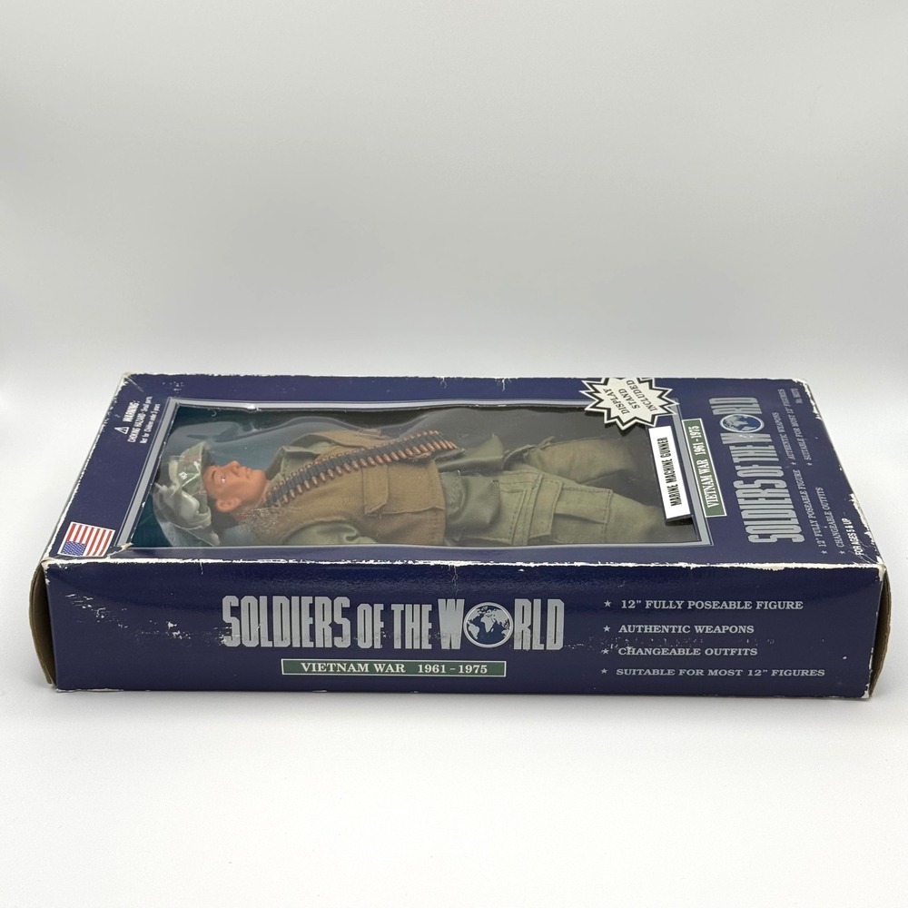 Vietnam War Marine Machine Gunner Soldiers Of The World 1998 Action Figure - Picture 4 of 9
